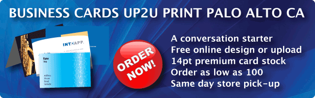 Business Cards Printing | Design & Print Business Cards Online at UP2uprint.com | palo alto ca