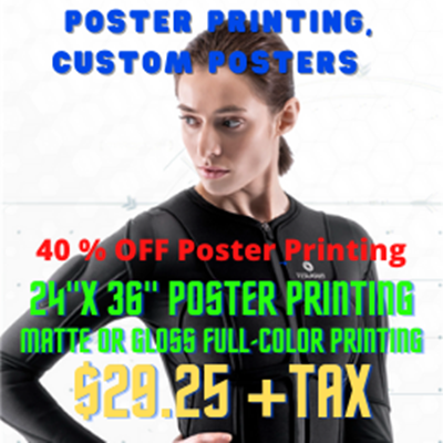40% OFF Poster Printing,